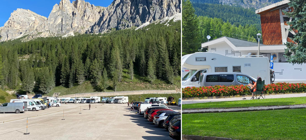 "Sostano con il camper nel parcheggio per farsi la doccia o prendere il sole", la segnalazione sui social